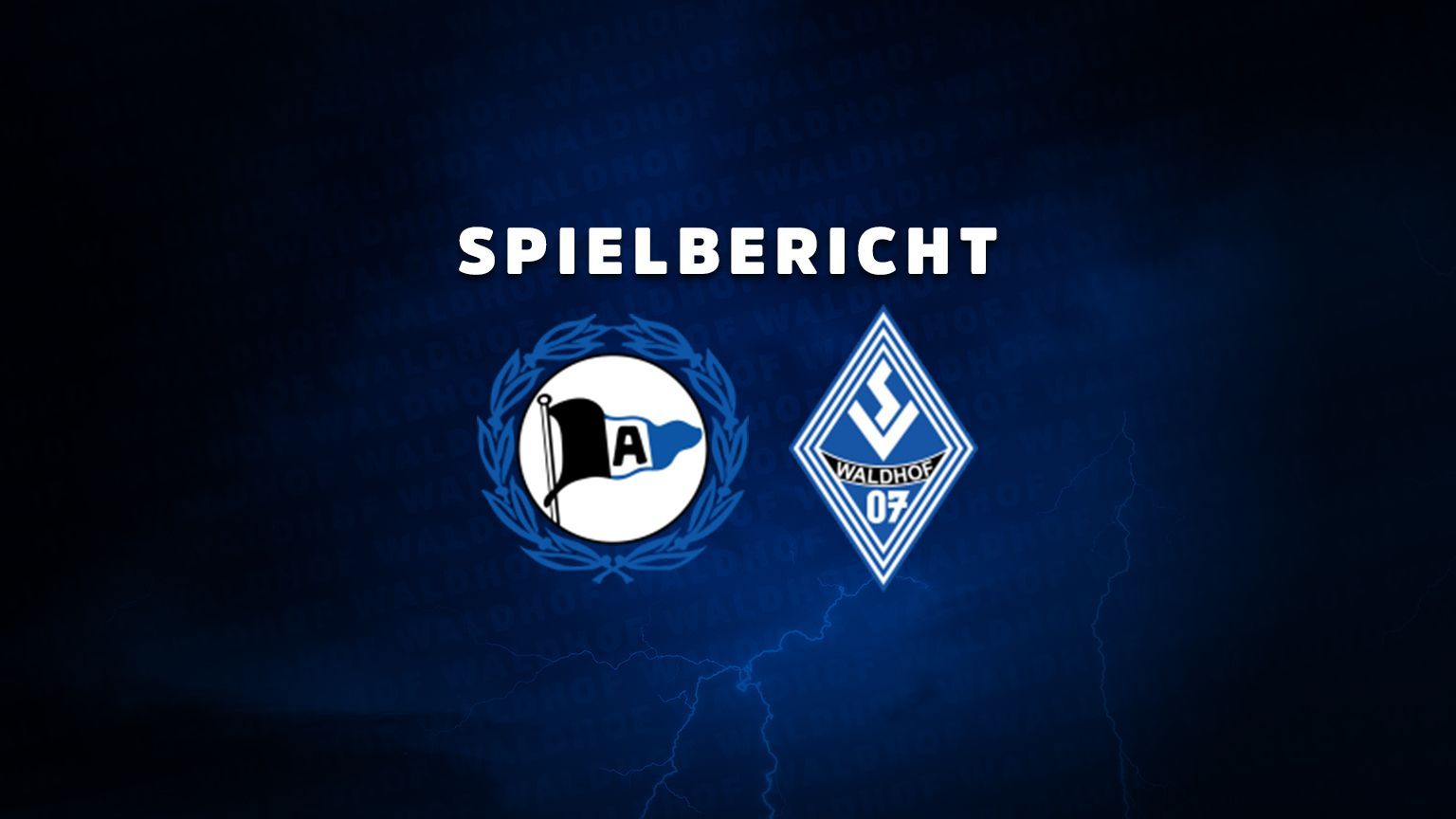 Spielbericht Arminia Bielefeld gegen SV Waldhof Mannheim