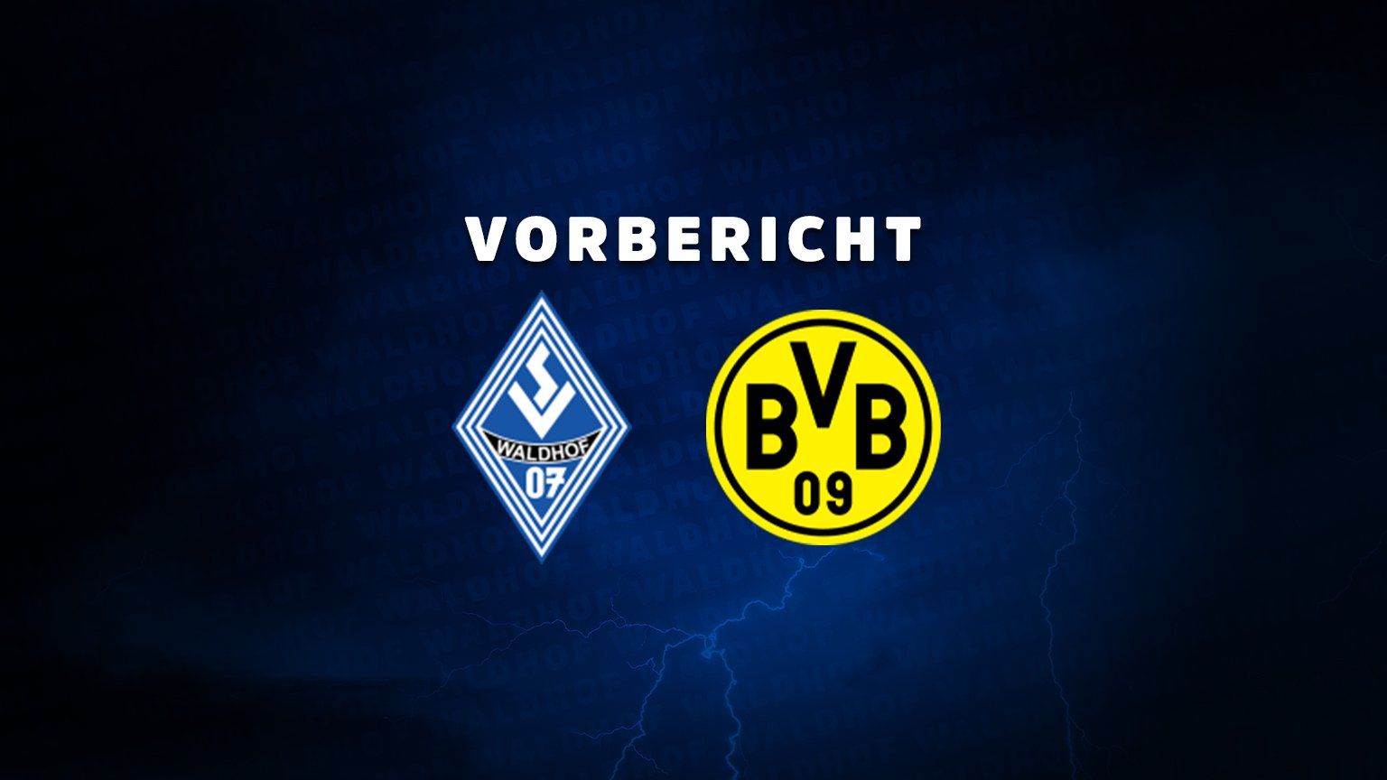 Vorbericht SV Waldhof Mannheim gegen Borussia Dortmund II